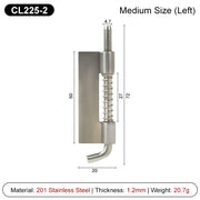 2 Pezzi CL225 Perno a Molla in Acciaio Inox 304 Argento - CL225-2-201-LEFT - immagine 14