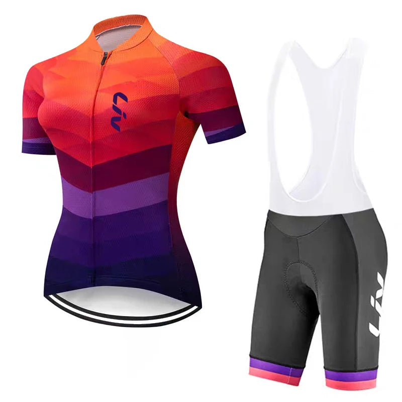 Maglia da ciclismo LIV donna pantaloncini estivi - immagine 10