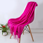 Sciarpa di Pashmina da donna Scialli Morbida sensazione cashmere Foulard viaggio - immagine 20