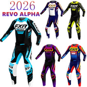 Kit Motocross FXR REVO 2026 – Completo MX Enduro Maglia + Pantaloni Off-Road Racing Unisex - Campeda