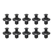 Rivetti Auto 8mm in Plastica Nera – Clip di Fissaggio Premium per Paraurti, Parafango e Pannelli, Compatibili con Toyota, Nissan, Kia, Subaru - Campeda