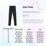 Pantaloni da pattinaggio di figura per ragazze adolescenti Strass laterali Leggings - immagine 6