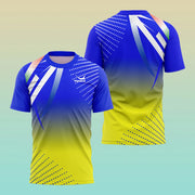 Camicia da allenamento per ping pong alla moda Maglietta estiva uomo Uniformi tennis - immagine 15