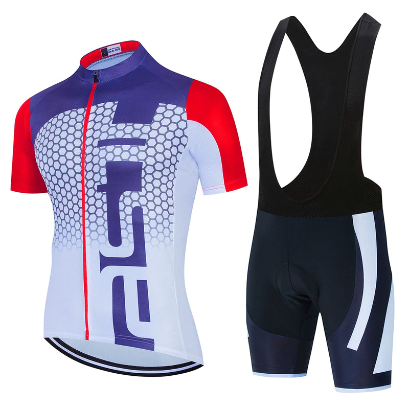 Set di maglie da ciclismo estive Ropa abbigliamento uomo - immagine 18