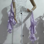 1 paio di nastri da polso eleganti e fluidi 75 cm per danza - immagine 4