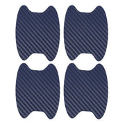 Adesivi Protezione Maniglie Auto 4 Pezzi – Pellicola Antigraffio in PVC Effetto Fibra di Carbonio, Copertura Portiera Universale - Campeda