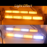Barra luminosa per avvisatore stradale stroboscopico di emergenza a LED: luce - immagine 2