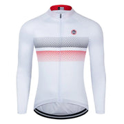 Maglia da ciclismo della squadra primavera/autunno maniche lunghe uomo camicia - immagine 3