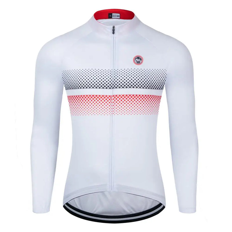 Maglia da ciclismo della squadra primavera/autunno maniche lunghe uomo camicia - KB-2 Asian size-S - immagine 15