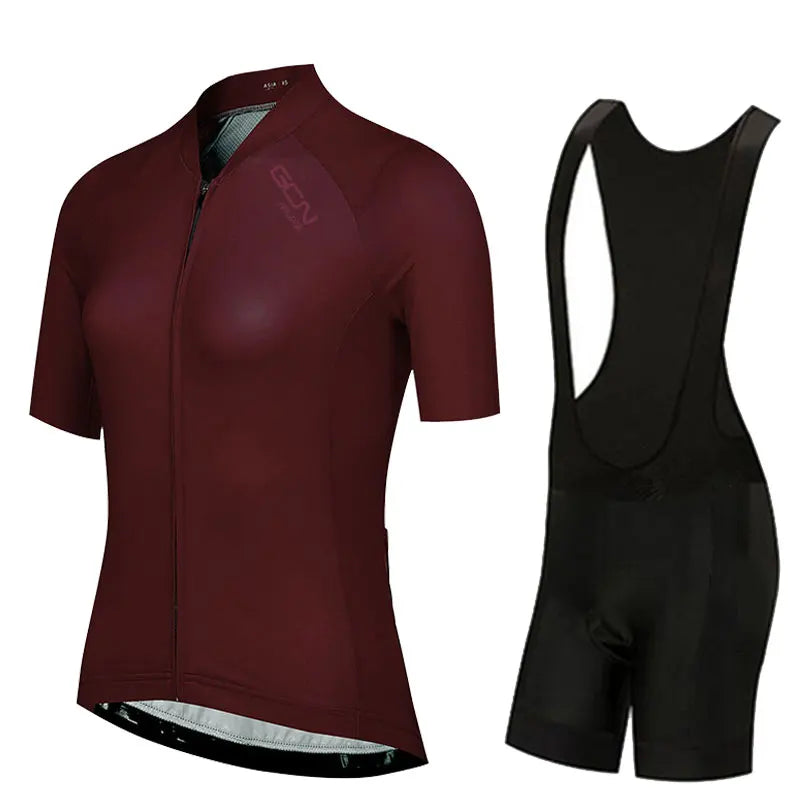 Set di maglie da ciclismo a maniche corte donna - immagine 13