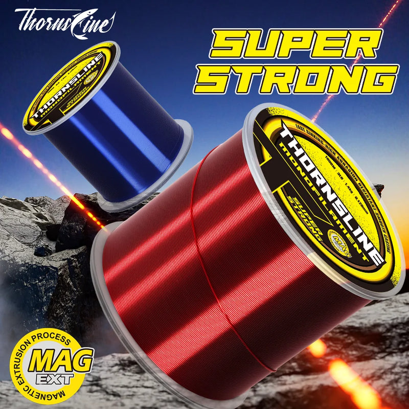 Thornsline 500M 1000M Lenza da pesca in nylon Monofilamento ad alta resistenza - immagine 20