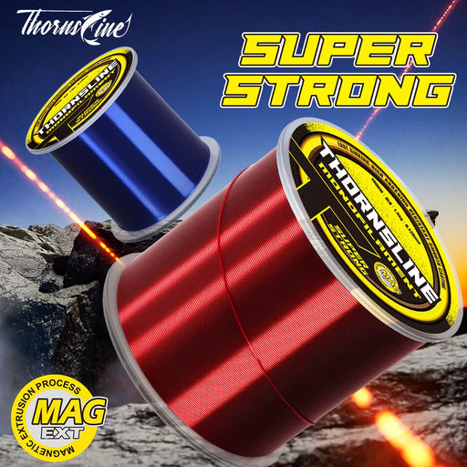 Thornsline 500M 1000M Lenza da pesca in nylon Monofilamento ad alta resistenza