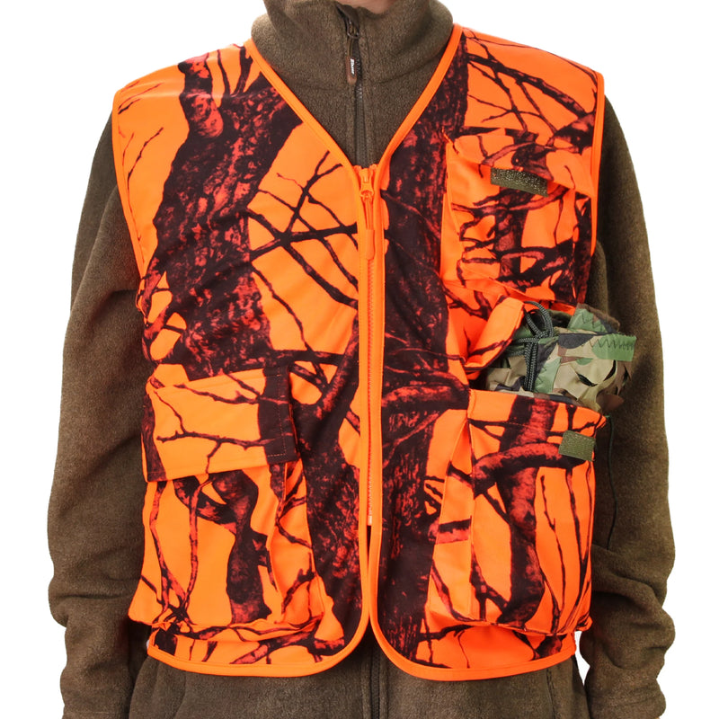 GUGULUZA M-4XL Gilet da esterno uomo Escursionismo Pesca Caccia multi-tasche