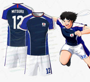 Set di magliette e pantaloncini con bandiera giapponese Anime Captain Tsubasa - immagine 5