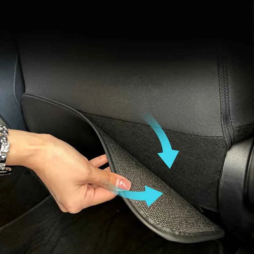 Kit di protezione per schienale seggiolino auto in microfibra Coprisedile posteriore