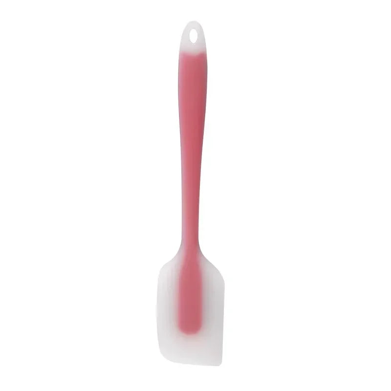 Spatola in silicone per burro e creme Spatola da cucina resistente al calore Utensili da cucina trasparenti Utensili da cucina per decorazioni
