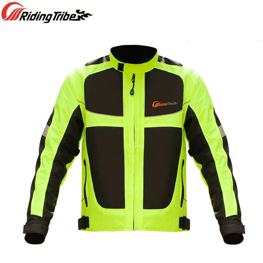 Giacca da moto traspirante stile estivo uomo donna Cappotto notte ad alta visibilità