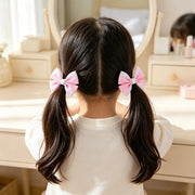 Fiocchi per capelli bambine set da 2 pezzi graziosi a doppio strato - immagine 5