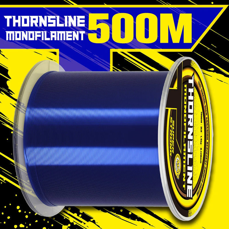 Thornsline 500M 1000M Lenza da pesca in nylon Monofilamento ad alta resistenza - immagine 16