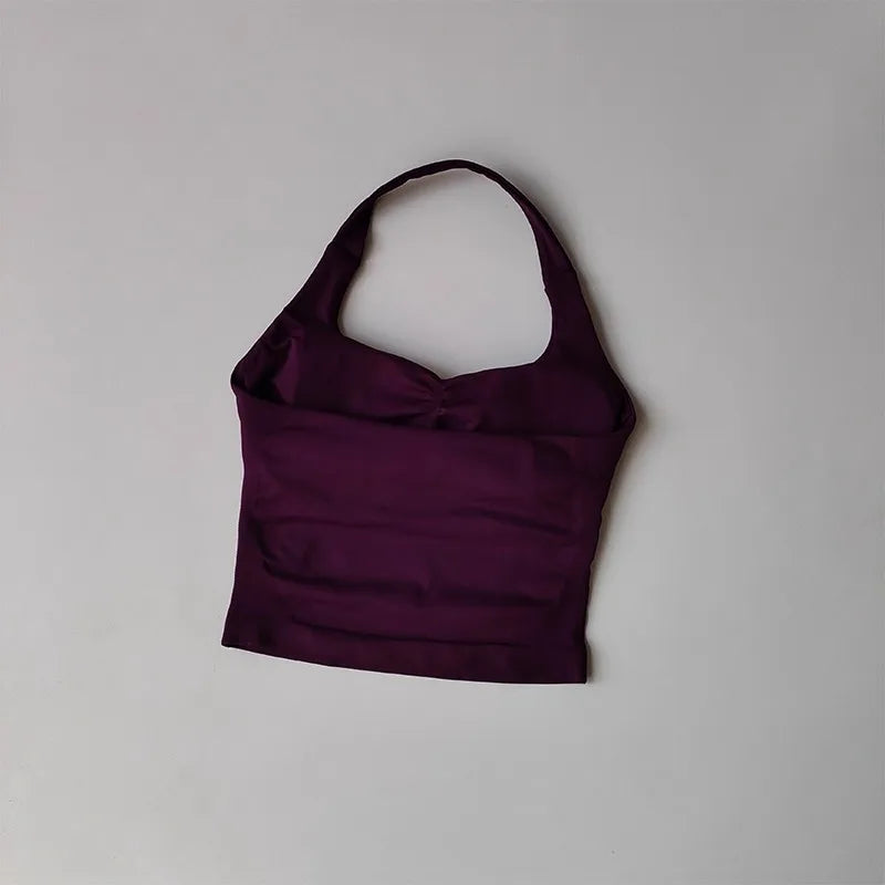 Gilet da yoga con scollo all'americana sport corsa antiurto - immagine 17