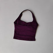 Gilet da yoga con scollo all'americana sport corsa antiurto - Grape Purple S - immagine 34