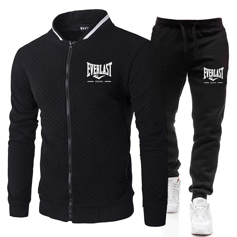 EVERLAST BOXING Set Giacca e Pantaloni da Uomo Primavera/Autunno - immagine 2