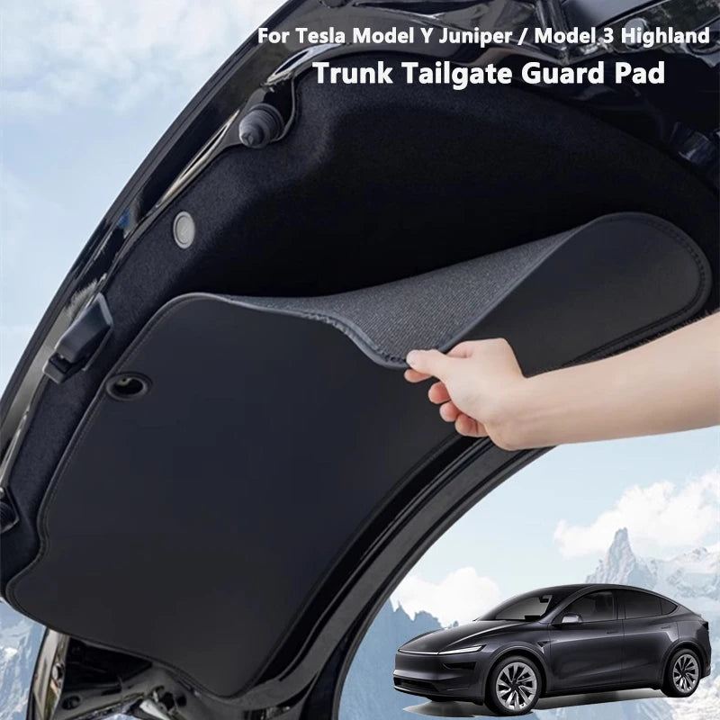 Copertura Baule Tesla Model Y/3 – Protezione Portellone in Pelle Antigraffio Premium - Campeda