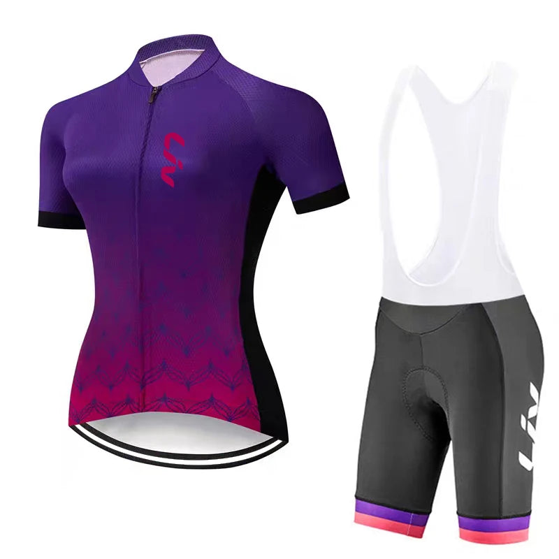 Maglia da ciclismo LIV donna pantaloncini estivi - immagine 9