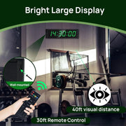Timer da Palestra per Home Gym Orologio Digitale con Pulsante Start/Stop - immagine 5