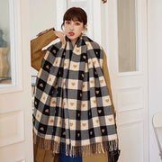 1 Pezzo di Sciarpa a Forma Cuore per Donna Autunno e Inverno - immagine 3