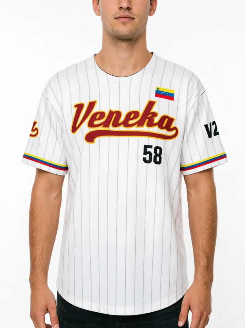 Maglia da baseball Venezuela Libre Veneka 58 per famiglie - immagine 3