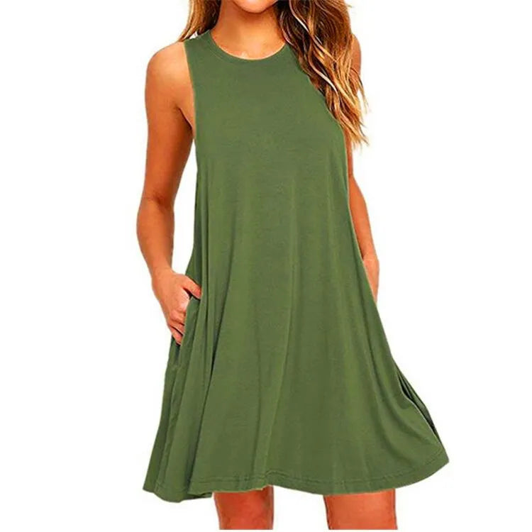 T-shirt casual estiva da donna abiti spiaggia