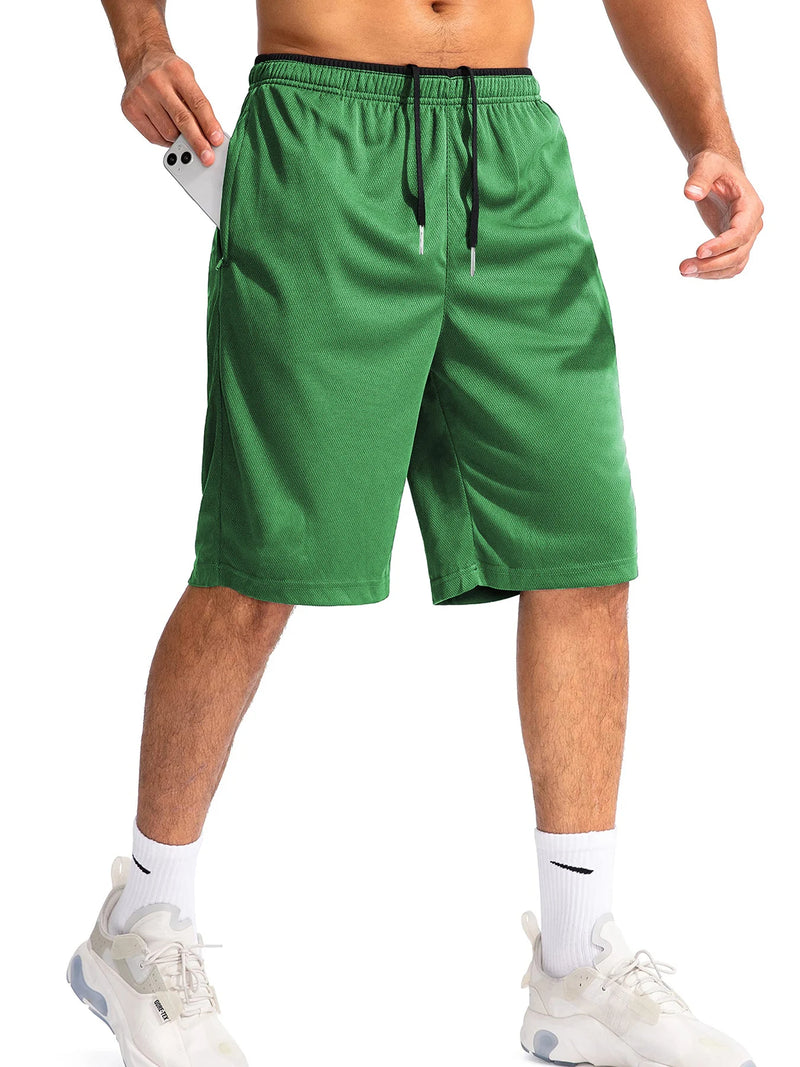 Pantaloncini sportivi da uomo Abbigliamento sportivo basket corsa estivi Pantaloni - immagine 11