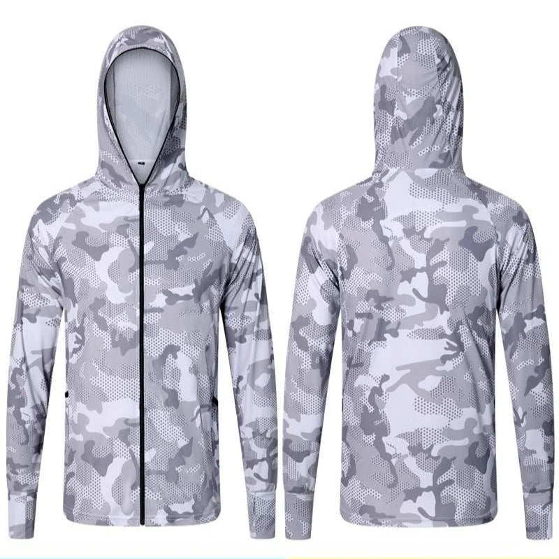 Abbigliamento Estivo da Uomo Mimetico con Protezione Solare