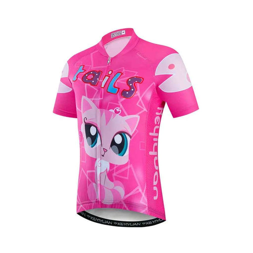 2022 maglia da ciclismo Kids Boy Girl Bike Mountain MTB Shirt manica corta