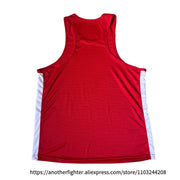 Gilet e pantaloncini da boxe Muay Thai Uomo Donna Bambino Sanda Wushu Arti - immagine 4