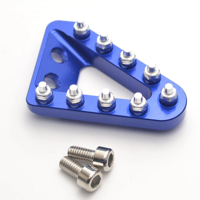 Punta Pedale Freno Moto CNC per KTM & Husqvarna – Leva Freno Maggiorata Antiscivolo (125-501 EXC SXF TE FE 2017-2022) - Campeda