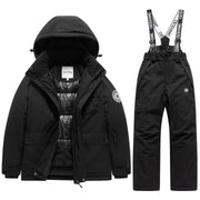 Sci invernale Cappotto e pantaloni da per bambini Set 2 pezzi Caldo impermeabile - immagine 2