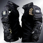 Tute mimetiche Camicie tattiche Set da allenamento Multi-tasca Army Multicam Uniformi - MCBK tops Only S 50-55KG - immagine 7