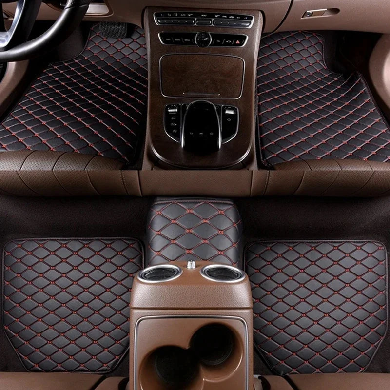 Tappetini Auto 5 Pezzi Universali – Impermeabili, Antiscivolo e Facili da Pulire - Campeda