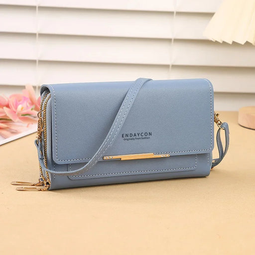 Borsa Portafoglio Donna con Tracolla – Pochette Convertibile Multifunzionale con Portamonete - Campeda