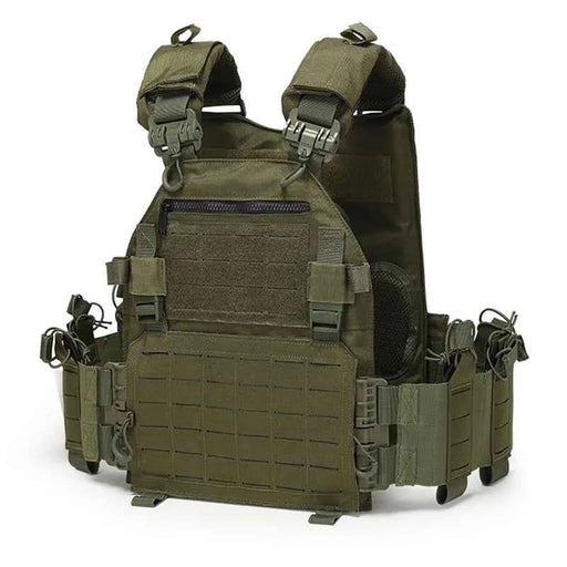 Gilet Multifunzionale a Sgancio Rapido con Taglio Laser MOLLE