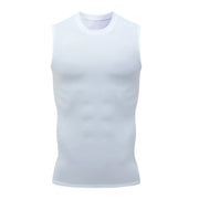 Canotta a compressione uomo SONECHOKI – maglia palestra senza maniche, traspirante e ad asciugatura rapida, fitness bodybuilding - Campeda