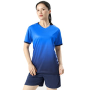 Tuta da badminton donna Pallavolo Ping pong Uniforme Pantaloncini a maniche corte