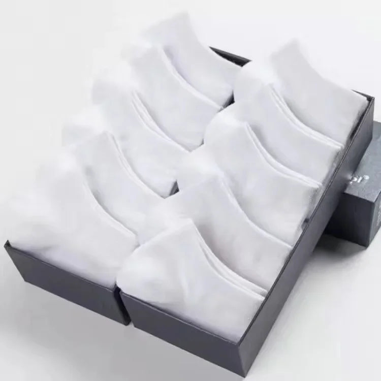 Set 20 calzini da uomo YIQXLICC – sottili, traspiranti, in cotone e poliestere, taglio basso alla caviglia, casual e business EU 38-45 - Campeda