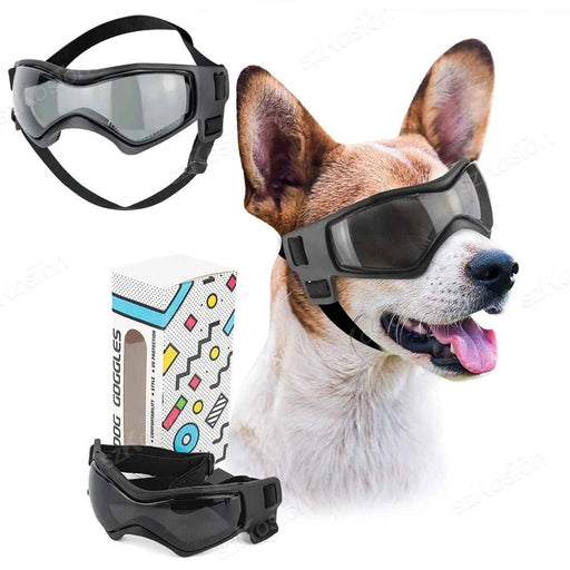 Accessori per animali domestici Occhiali da sole con protezione UV per esterni per cani Occhiali per cani e gatti per occhiali per cuccioli di piccola taglia media Cinghie regolabili
