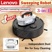 Lenovo robot aspirapolvere intelligente 3 in 1 ricaricabile tramite USB