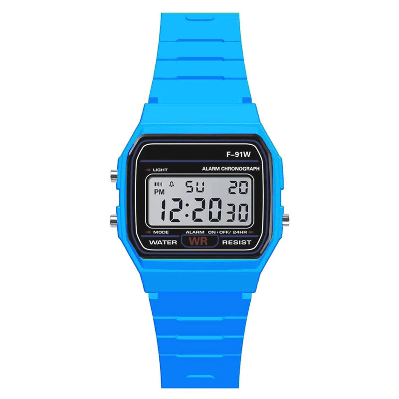 Orologio da polso per bambini impermeabile a LED sportivo analogico digitale militare - immagine 18