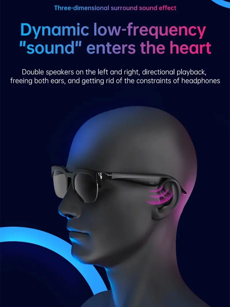 Nuovi Occhiali Smart con Traduzione AI Conversazione Bluetooth - immagine 5