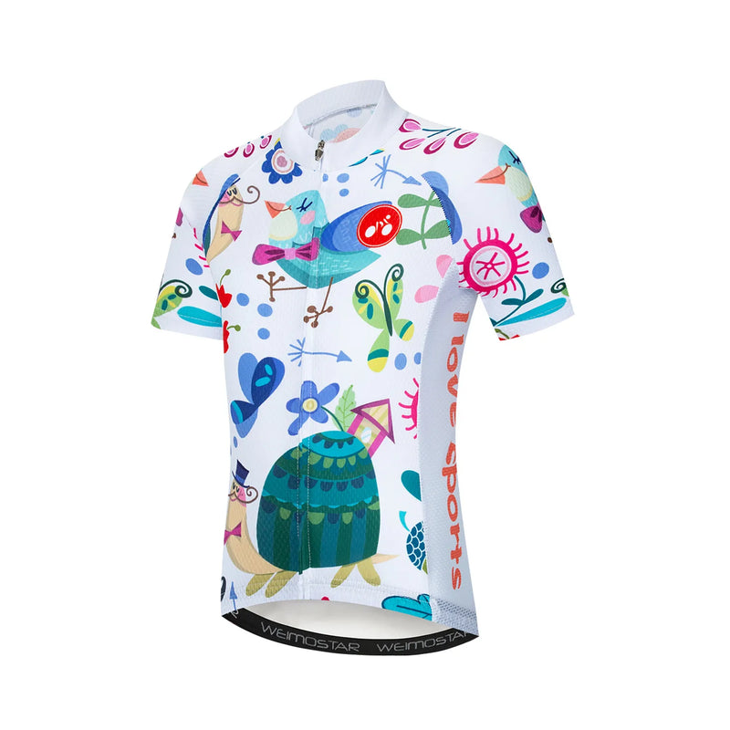 2022 maglia da ciclismo Kids Boy Girl Bike Mountain MTB Shirt manica corta - immagine 16